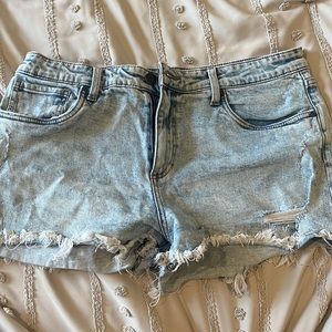 Kut high rise jean short